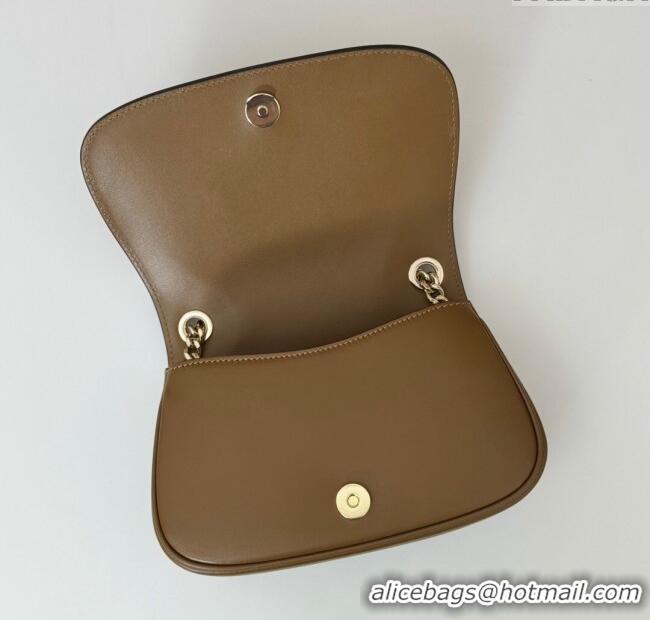 Top Quality Gucci Blondie Mini Shoulder Bag in 815711 Brown Suede 2024