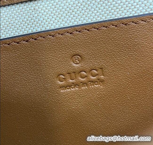 Grade Quality Gucci Blondie GG Canvas Mini Shoulder Bag 815711 Beige/Brown 2024