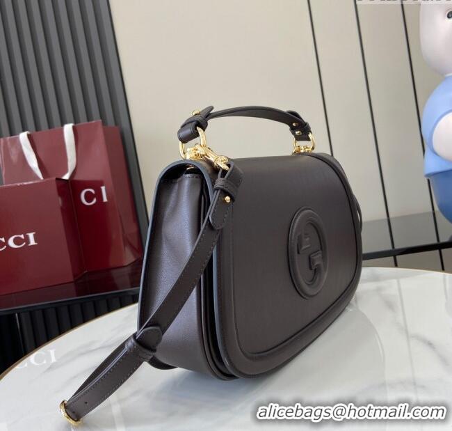 Market Sells Gucci Blondie Large Top Handle Bag 815716 Coffee Smooth Leather 2024