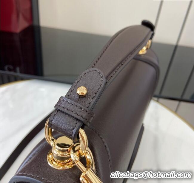 Market Sells Gucci Blondie Large Top Handle Bag 815716 Coffee Smooth Leather 2024