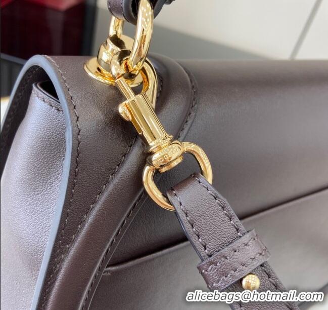 Market Sells Gucci Blondie Large Top Handle Bag 815716 Coffee Smooth Leather 2024
