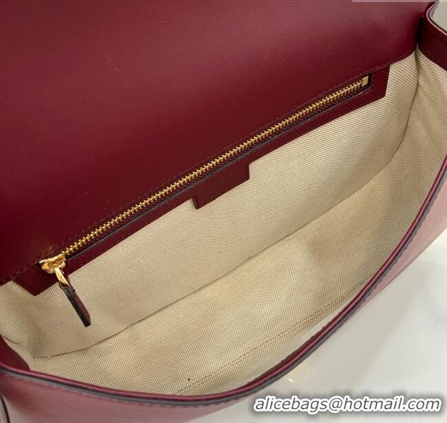 Buy Wholesale Gucci Blondie Large Top Handle Bag 815716 Burgundy Smooth Leather 2024