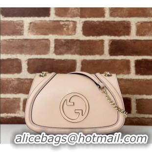 Market Sells Gucci Blondie Leather Small Shoulder Bag 815715 Light Pink 2024