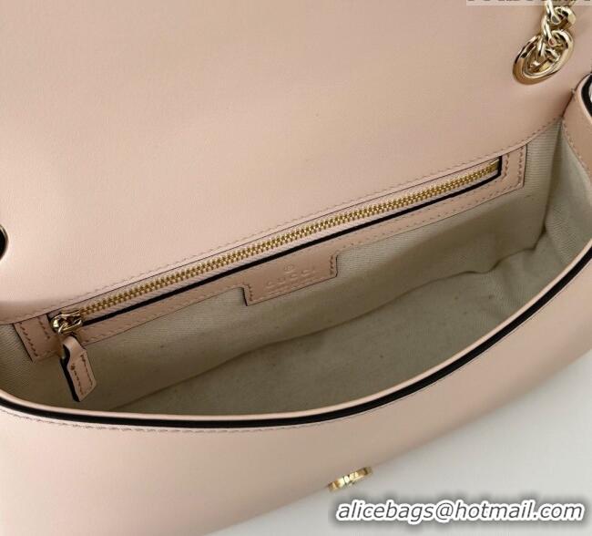 Market Sells Gucci Blondie Leather Small Shoulder Bag 815715 Light Pink 2024
