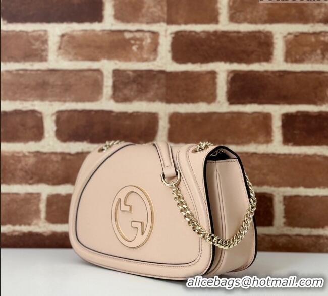 Market Sells Gucci Blondie Leather Small Shoulder Bag 815715 Light Pink 2024