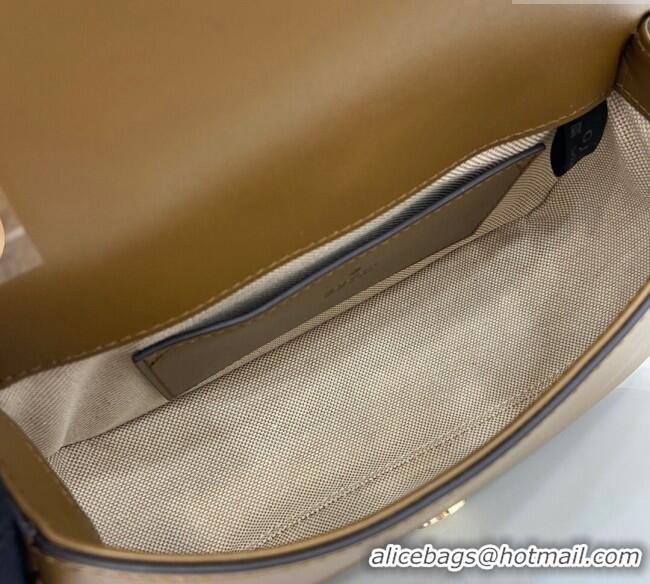 Modern Classic Gucci Blondie Small Shoulder bag in Suede 815700 Light Brown 2024