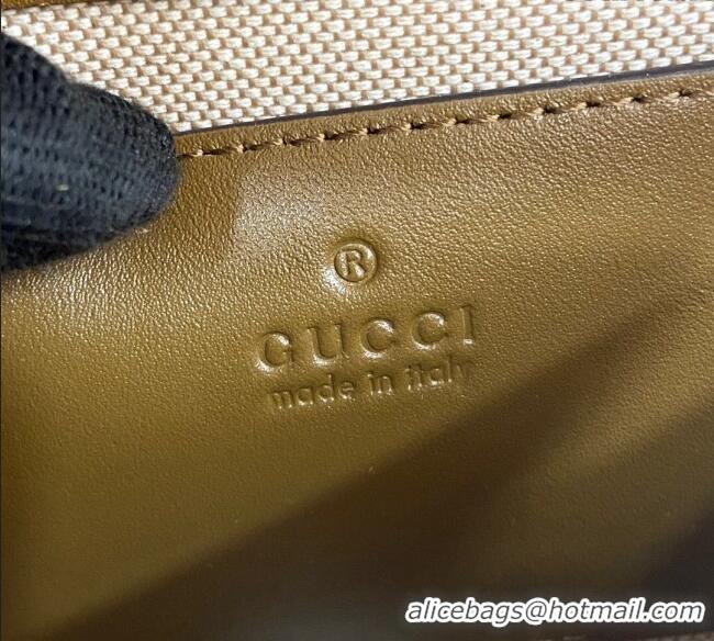 Modern Classic Gucci Blondie Small Shoulder bag in Suede 815700 Light Brown 2024