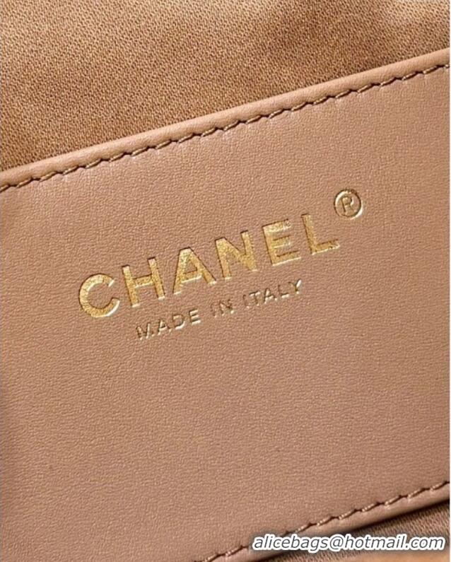 Promotional Chanel 25 Small Handbag in Grained Calfskin AS5293 Caramel 2025 Top Quality