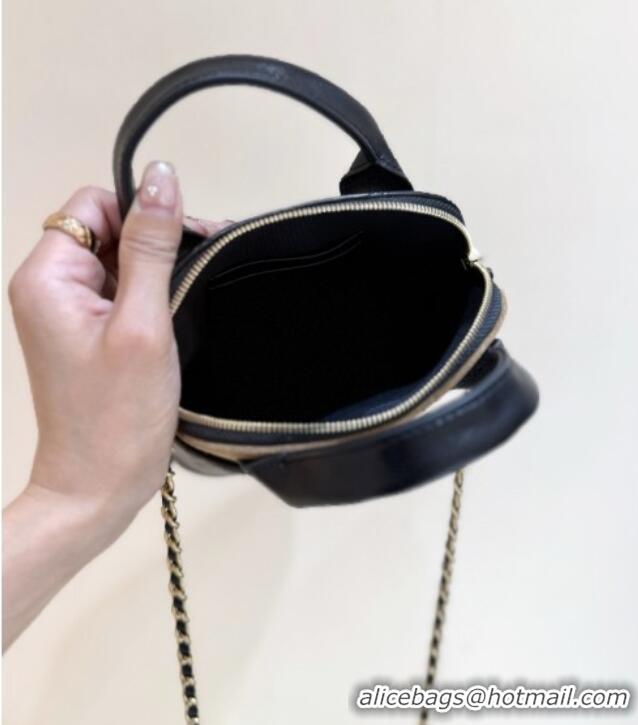 Well Crafted Chanel Suede & Lambskin Clutch with Chain AP4742 Black/Brown 2025 Top Quality