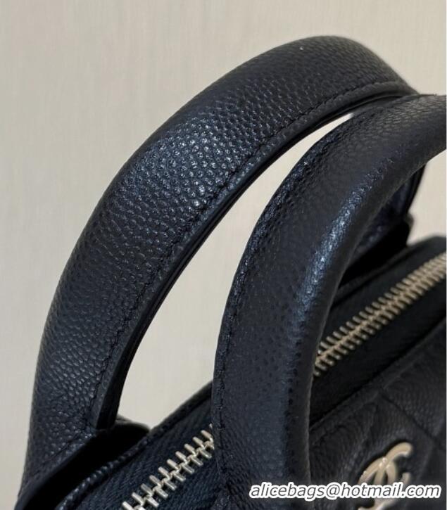 Most Popular Chanel Grained Calfskin Clutch with Chain AP4742 Black 2025 Top Quality