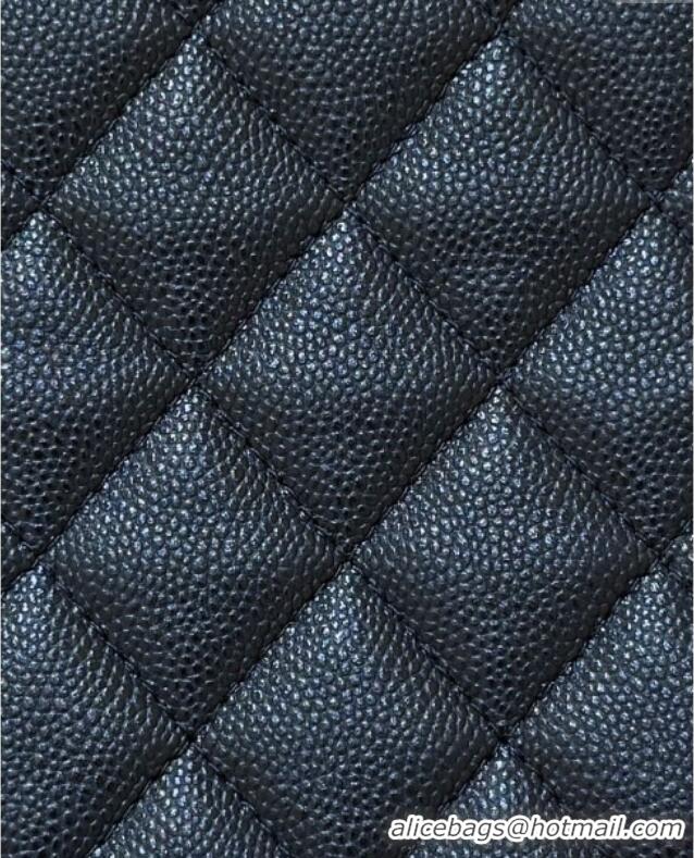 Most Popular Chanel Grained Calfskin Clutch with Chain AP4742 Black 2025 Top Quality