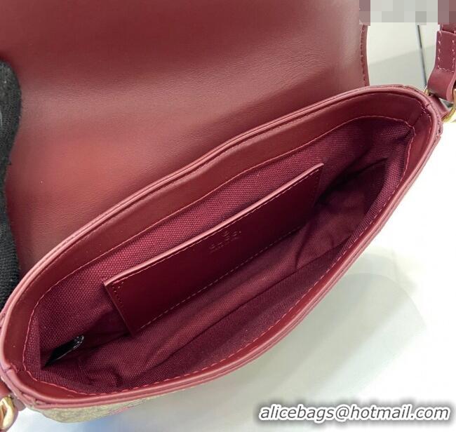 Grade Design Gucci GG Canvas Mini Shoulder bag with Cat Detail 818764 2024