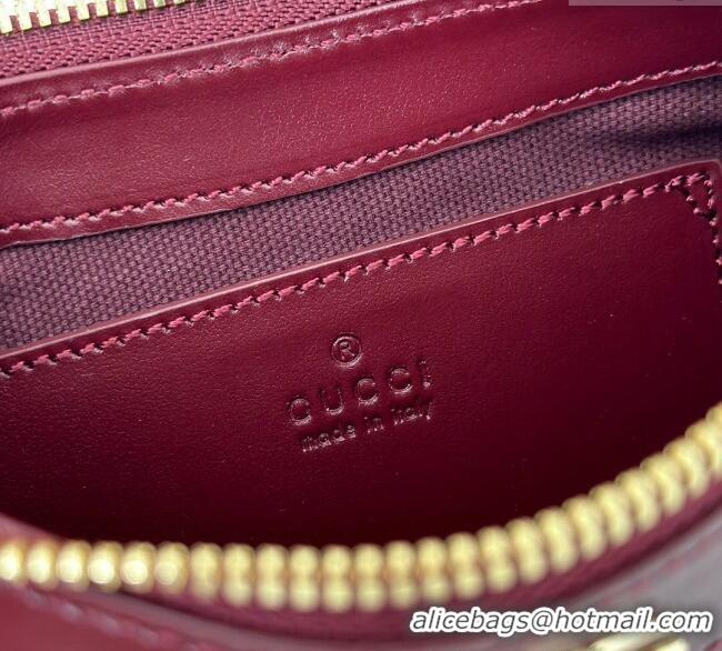 Top Grade Gucci GG Canvas Mini bag with Panda Detail 818763 2024