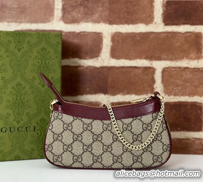 Top Grade Gucci GG Canvas Mini bag with Panda Detail 818763 2024