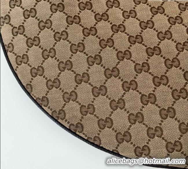 Luxury Cheap Gucci Mens GG Canvas B Large Shoulder Bag 800194 Beige 2024