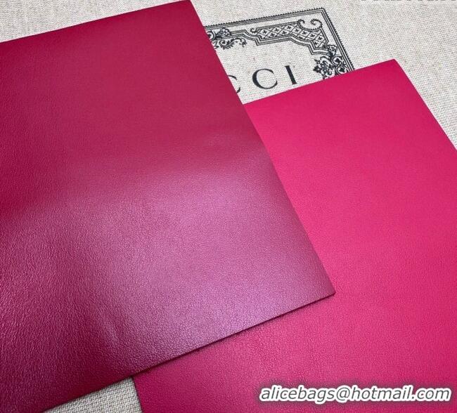 Top Quality Gucci GG Marmont Matelasse Leather Super Mini Bag ‎476433 New Red 2024
