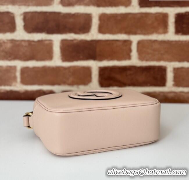 Top Quality Gucci Blondie Leather Mini Shoulder Bag 820429 Light Pink 2024