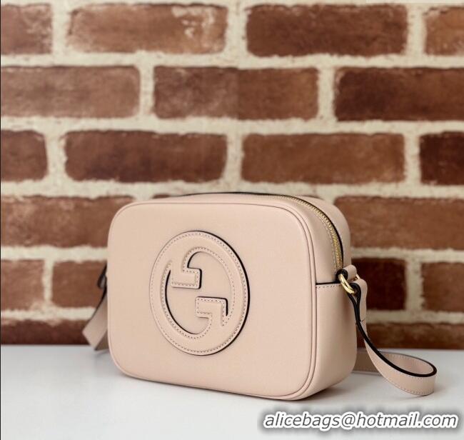 Top Quality Gucci Blondie Leather Mini Shoulder Bag 820429 Light Pink 2024