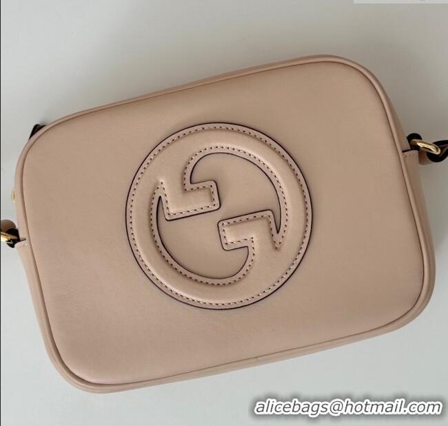 Top Quality Gucci Blondie Leather Mini Shoulder Bag 820429 Light Pink 2024