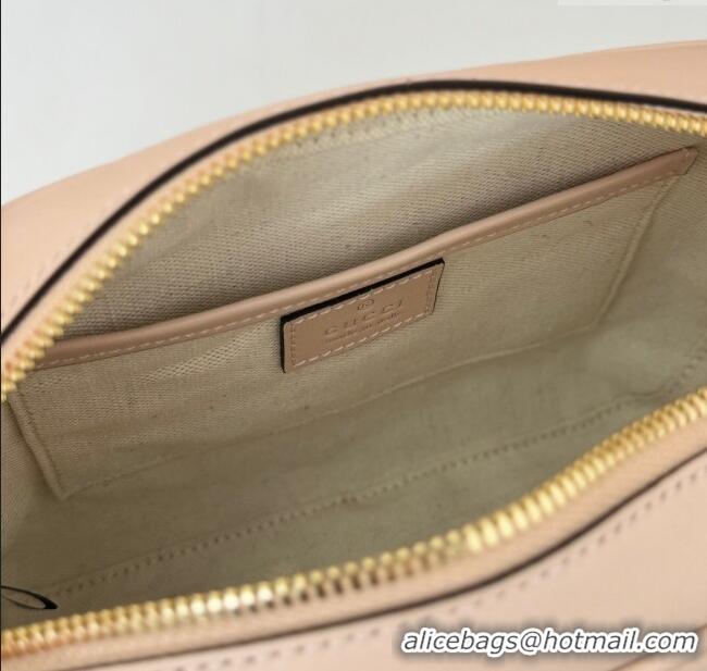Top Quality Gucci Blondie Leather Mini Shoulder Bag 820429 Light Pink 2024