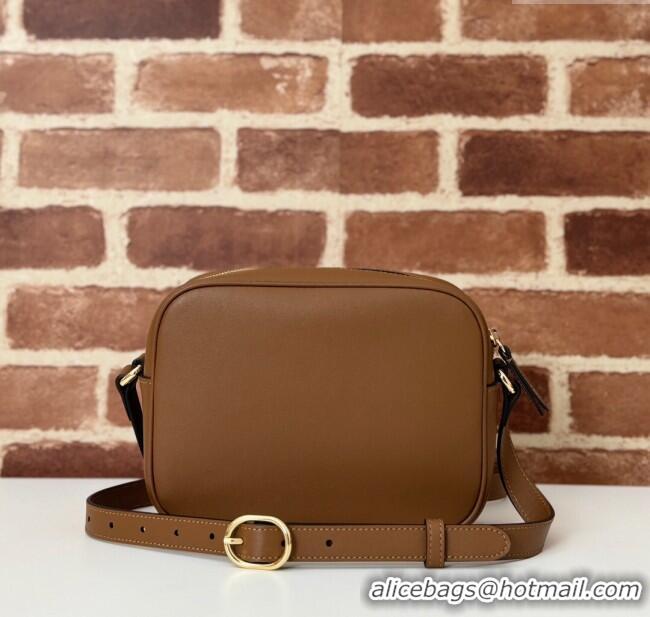 Best Quality Gucci Blondie Leather Mini Shoulder Bag 820429 Brown 2024