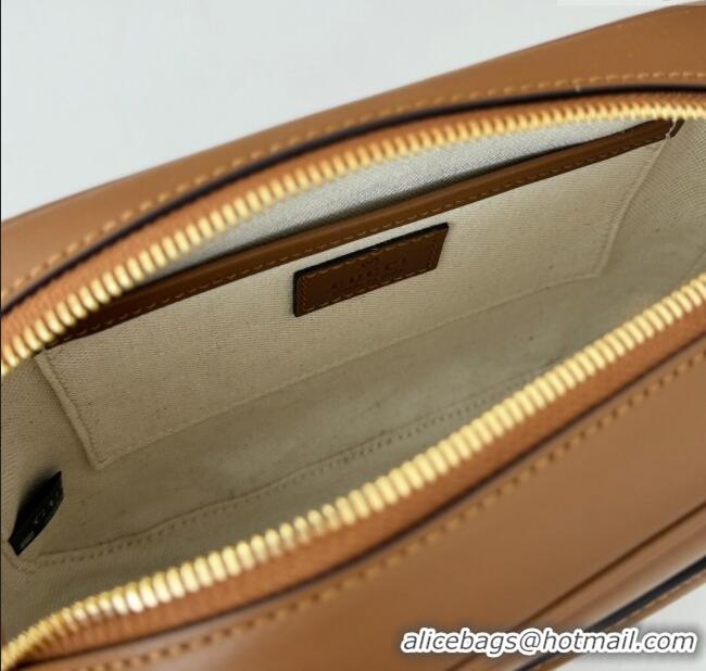 Best Quality Gucci Blondie Leather Mini Shoulder Bag 820429 Brown 2024