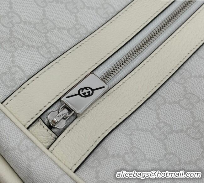 Best Quality Gucci GG Canvas Duffle bag 799871 White 2024