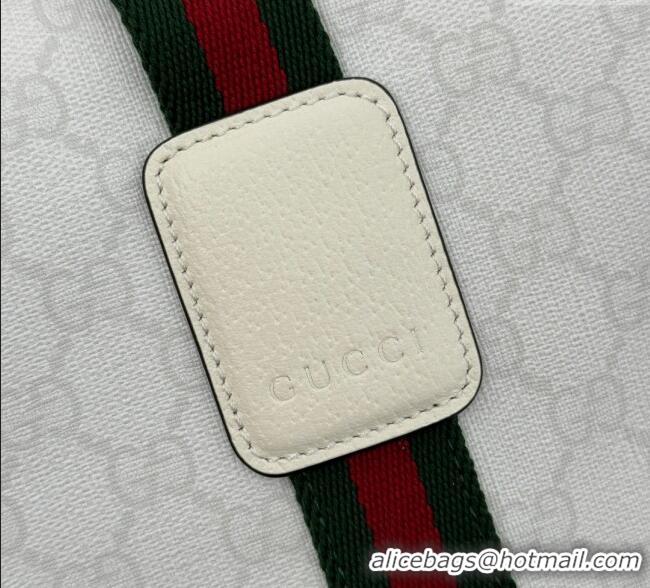 Best Quality Gucci GG Canvas Duffle bag 799871 White 2024