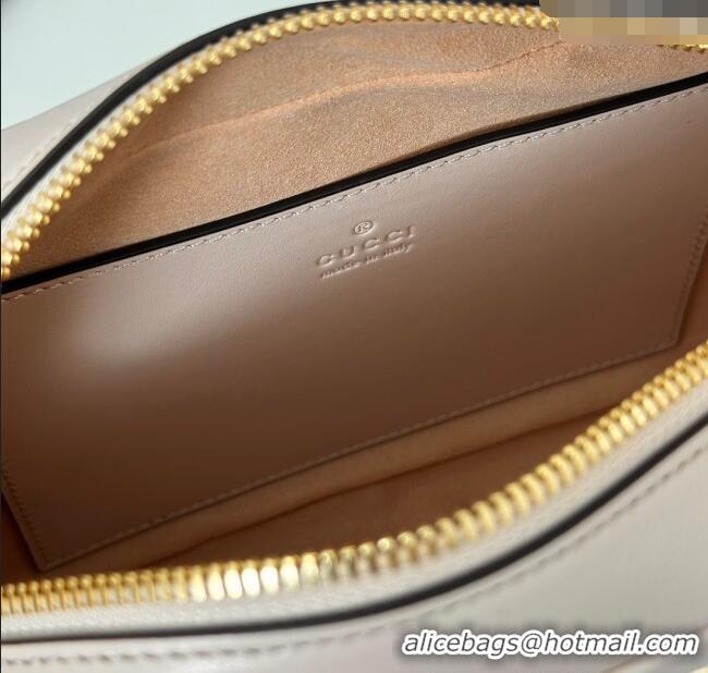 Buy Discount Gucci GG Marmont Leather Small Shoulder Bag 447632 Light Pink 2024