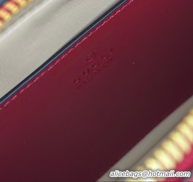 Promotional Gucci GG Marmont Leather Small Shoulder Bag 447632 Burgundy 2024