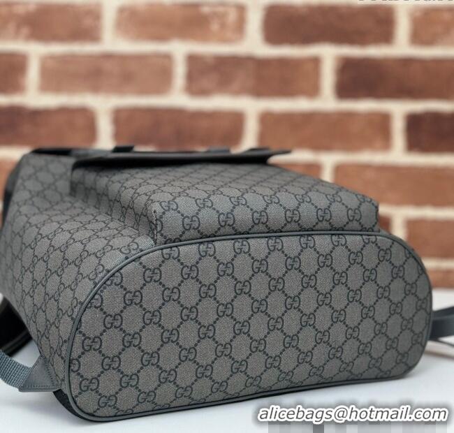 Best Quality Gucci Mens Ophidia GG Canvas Large Backpack bag 792104 Grey 2024