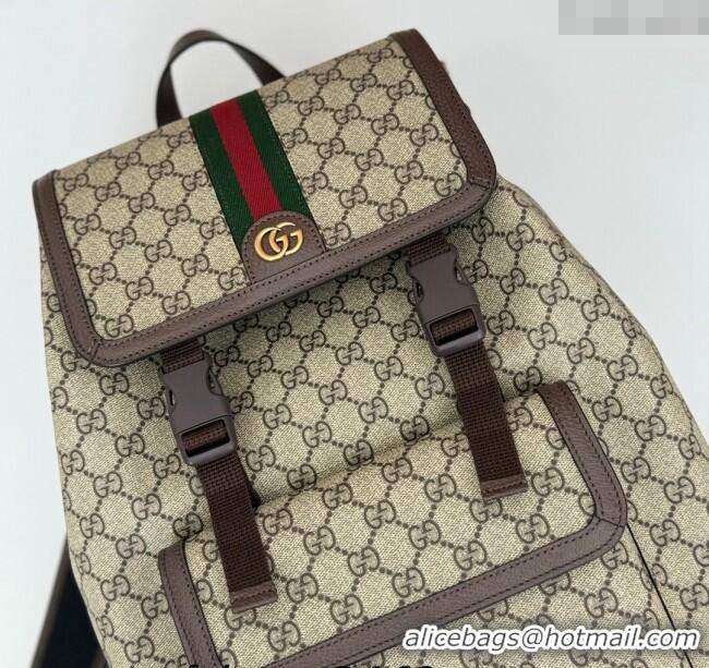 Buy Cheap Gucci Mens Ophidia GG Canvas Large Backpack bag 792104 Beige/Brown 2024