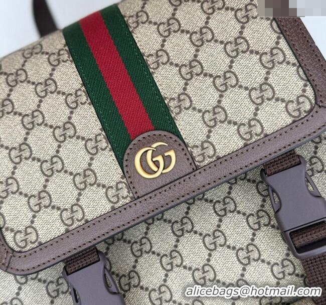 Buy Cheap Gucci Mens Ophidia GG Canvas Large Backpack bag 792104 Beige/Brown 2024