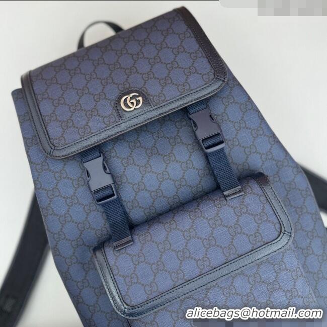 Trendy Design Gucci Mens Ophidia GG Canvas Large Backpack bag 792104 Blue 2024