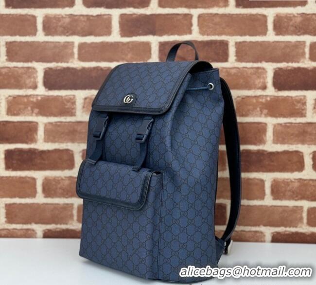 Trendy Design Gucci Mens Ophidia GG Canvas Large Backpack bag 792104 Blue 2024