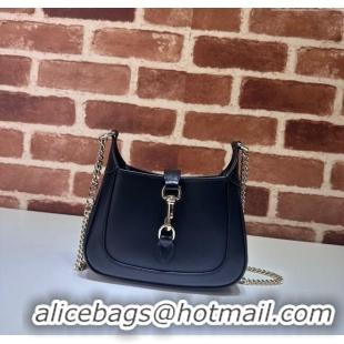Promotional Gucci Jackie Notte Mini Bag in Smooth Leather ‎782889 Black 2024