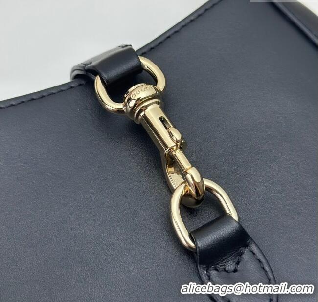 Promotional Gucci Jackie Notte Mini Bag in Smooth Leather ‎782889 Black 2024