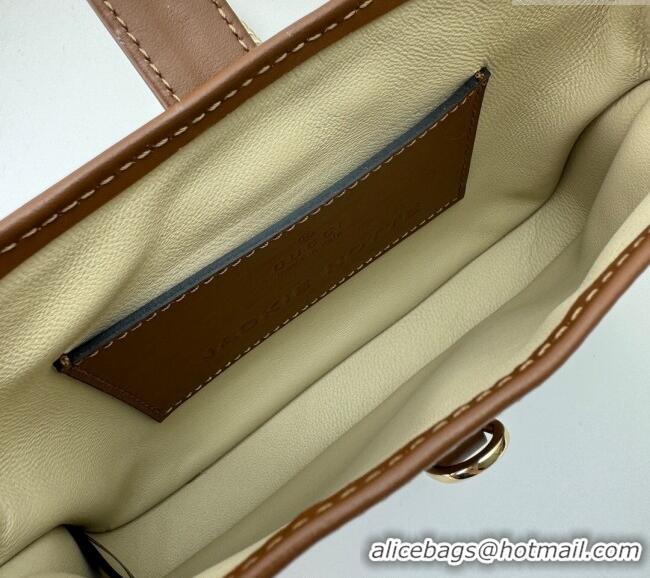 Well Crafted Gucci Jackie Notte Mini Bag in Smooth Leather ‎782889 Brown 2024