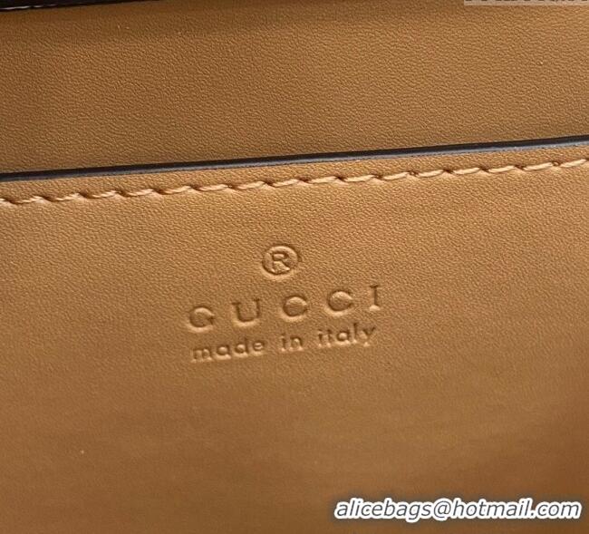 Super Quality Gucci Diana Mini Tote Bag in Crocodile Embossed Leather 702732 White 2024