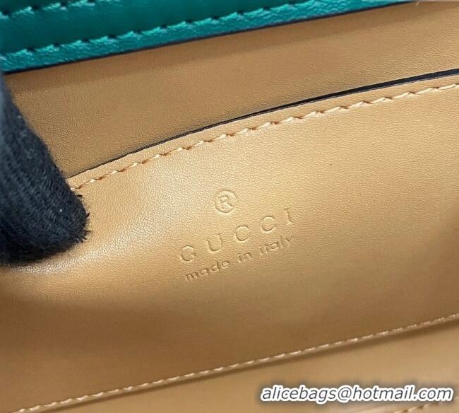 Low Price Gucci Diana Mini Tote Bag in Crocodile Embossed Leather 702732 Green 2024