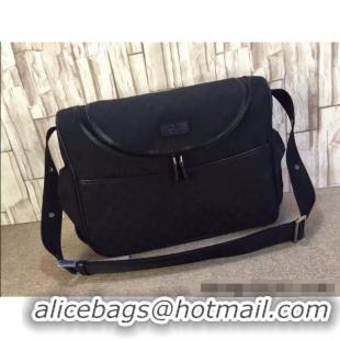 Best Price Gucci GG Supreme Canvas Diaper Mommy Shoulder bag 123326 Black 2024