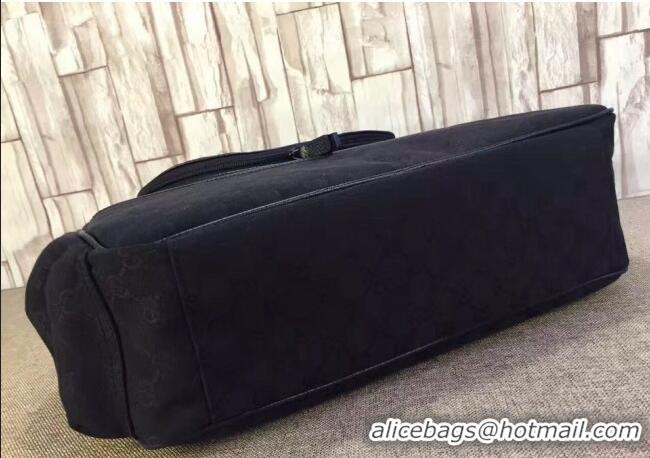 Best Price Gucci GG Supreme Canvas Diaper Mommy Shoulder bag 123326 Black 2024