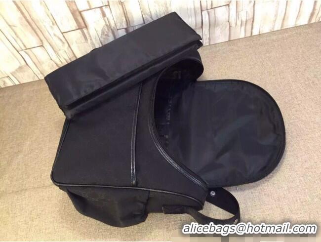 Best Price Gucci GG Supreme Canvas Diaper Mommy Shoulder bag 123326 Black 2024