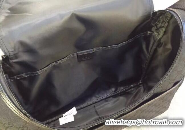 Best Price Gucci GG Supreme Canvas Diaper Mommy Shoulder bag 123326 Black 2024