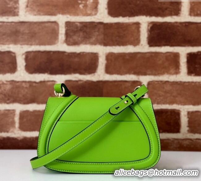 Inexpensive Gucci Blondie Small Shoulder bag in Smooth Leather 815700 Melinda Green 2024