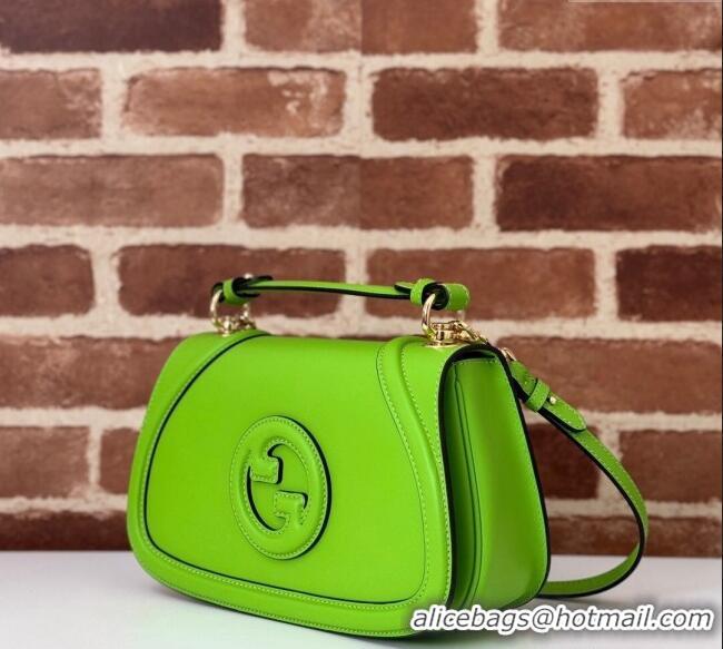Grade Design Gucci Blondie Leather Top Handle bag 815714 Melinda Green 2024