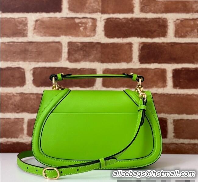 Grade Design Gucci Blondie Leather Top Handle bag 815714 Melinda Green 2024