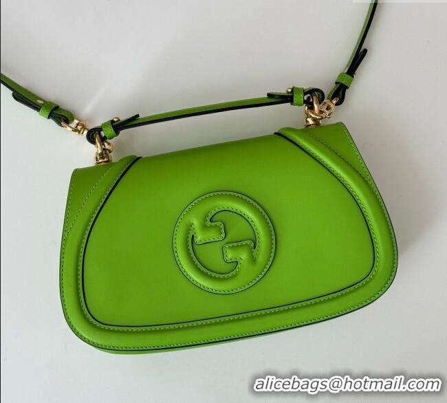 Grade Design Gucci Blondie Leather Top Handle bag 815714 Melinda Green 2024