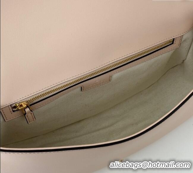 Promotional Gucci Blondie Leather Medium Top Handle Bag 815719 Light Pink 2024