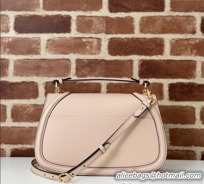 Promotional Gucci Blondie Leather Medium Top Handle Bag 815719 Light Pink 2024